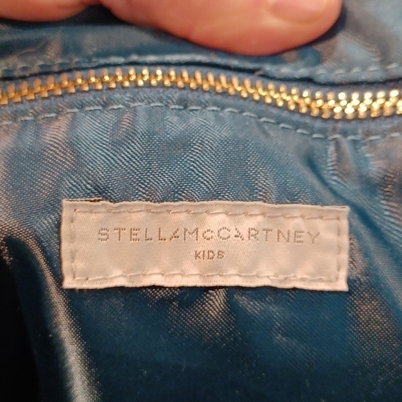 AUTH! Stella McCartney Kids Fern Diaper Bag, BLUE - Picture 13 of 16